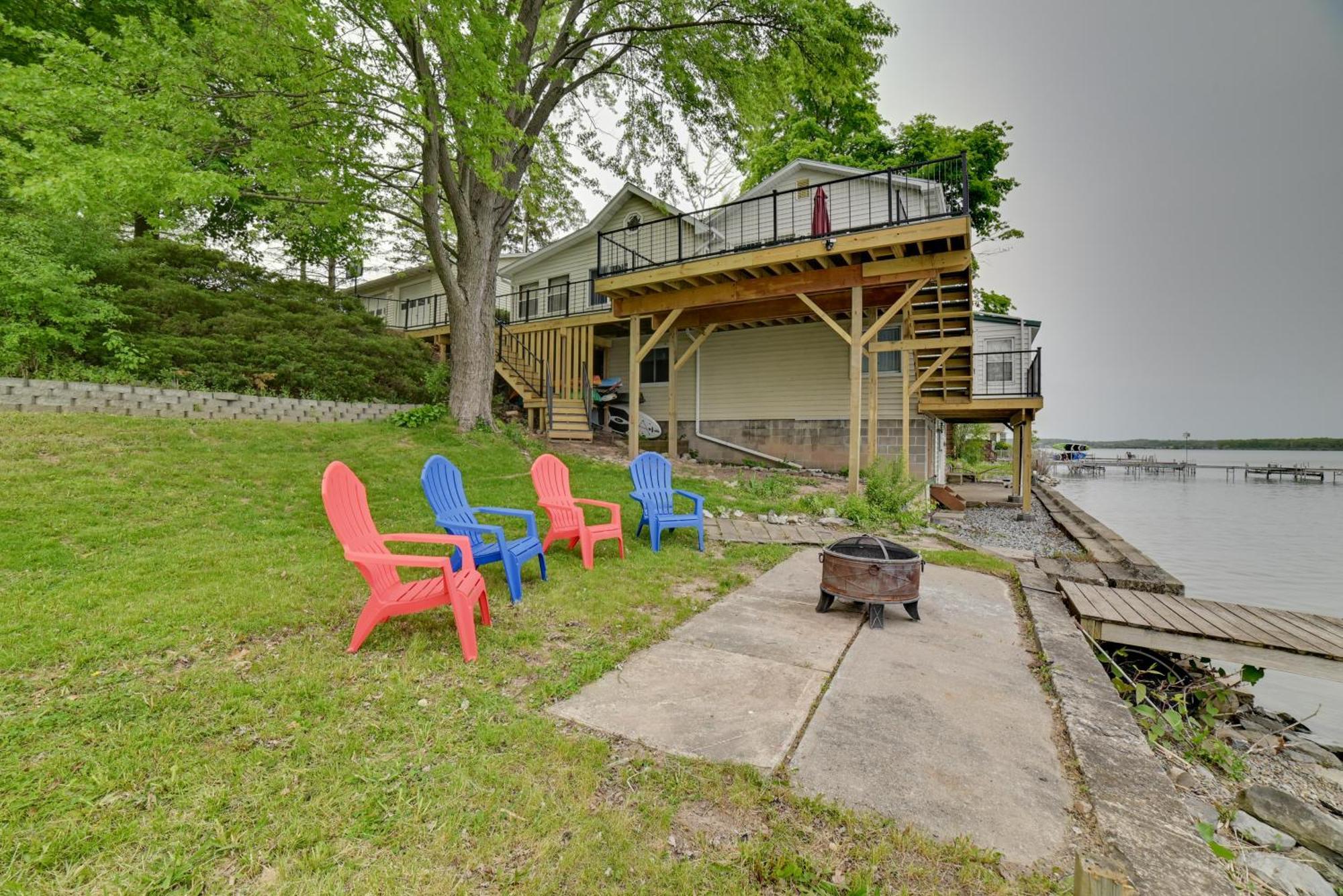 Cayuga Lake Retreat In Seneca Falls With Dock! Εξωτερικό φωτογραφία